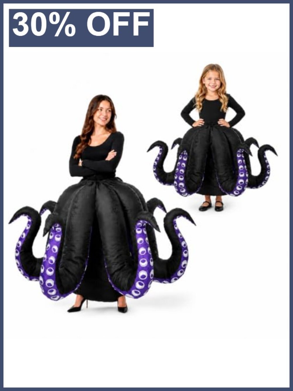 Inflatable Octopus Halloween Costume for Adults with Fan Blower